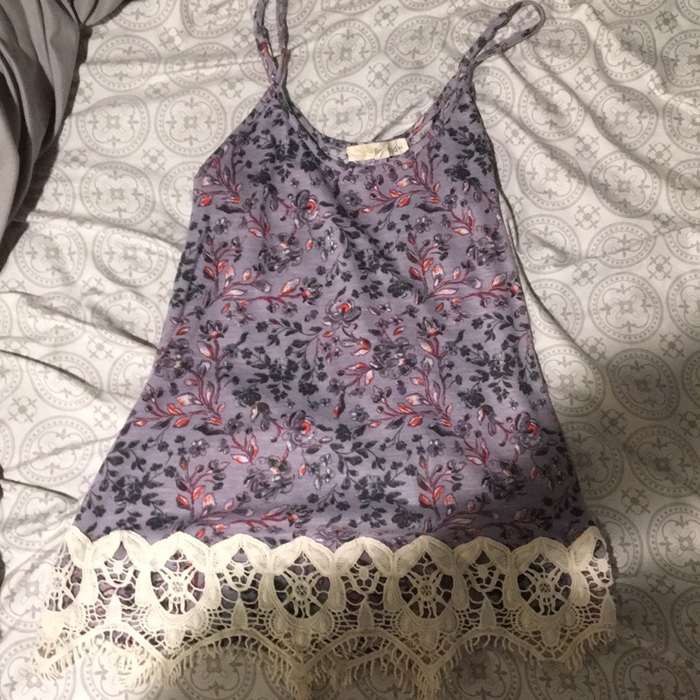 Purple tank top